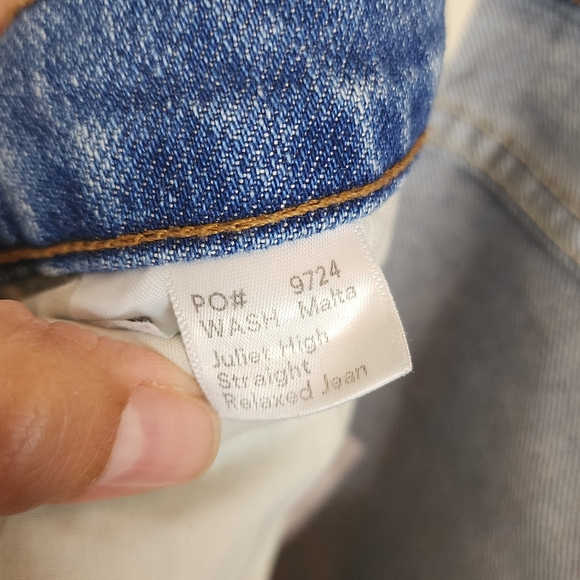 Reformation Juliet High Waist Straight Jean in Malta Wash | Size 29 - Picture 8 of 9